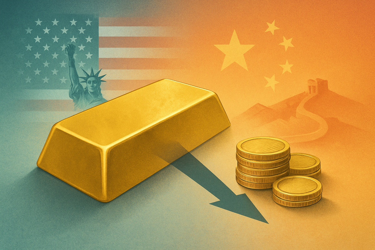 Gold's Gleam Dims: Trade Truce Between US and China Sends Safe-Haven Demand Tumbling