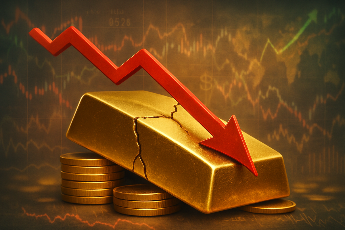 Gold's Glitter Fades: Truist Signals a Sharp Correction, What Lies Ahead for the Precious Metal?