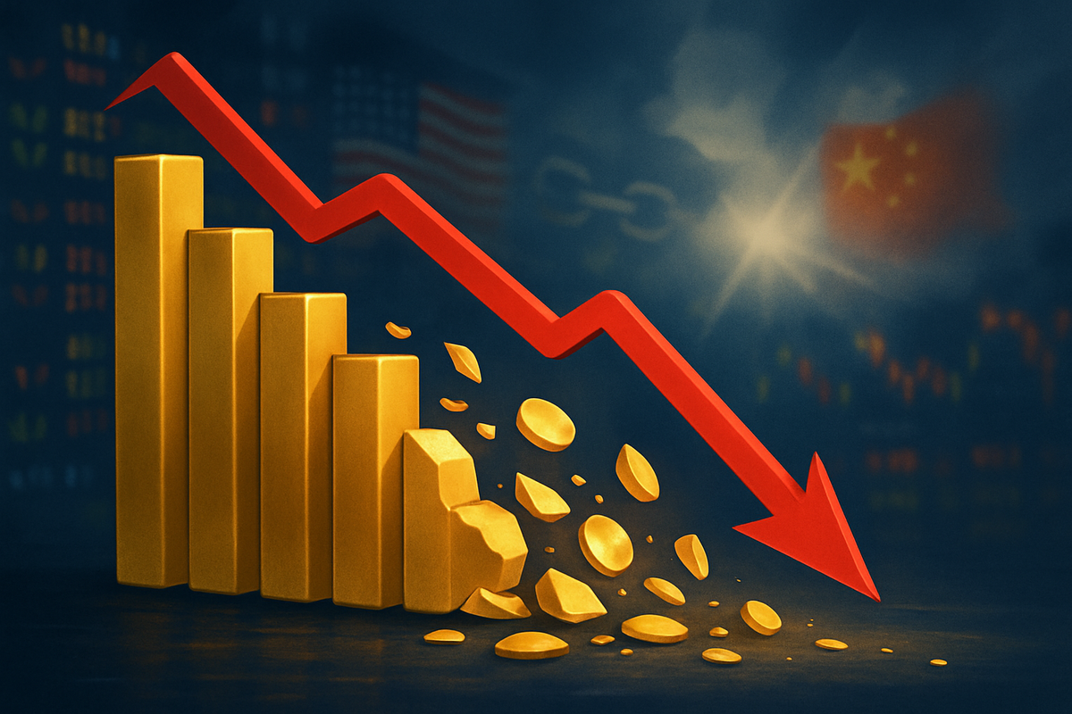 Gold's Glitter Fades: A Brutal Selloff Rocks the Precious Metal Market