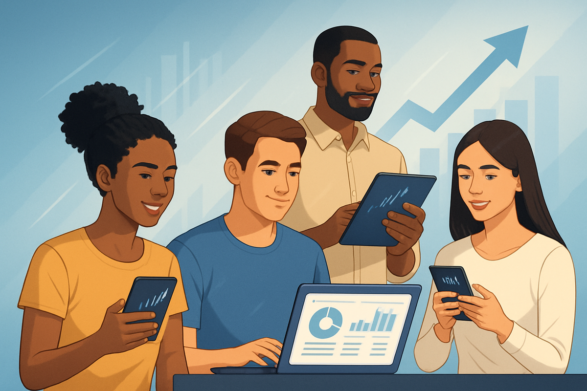The Democratization of Wealth: Low-Income Americans and Youth Drive Historic Stock Market Influx