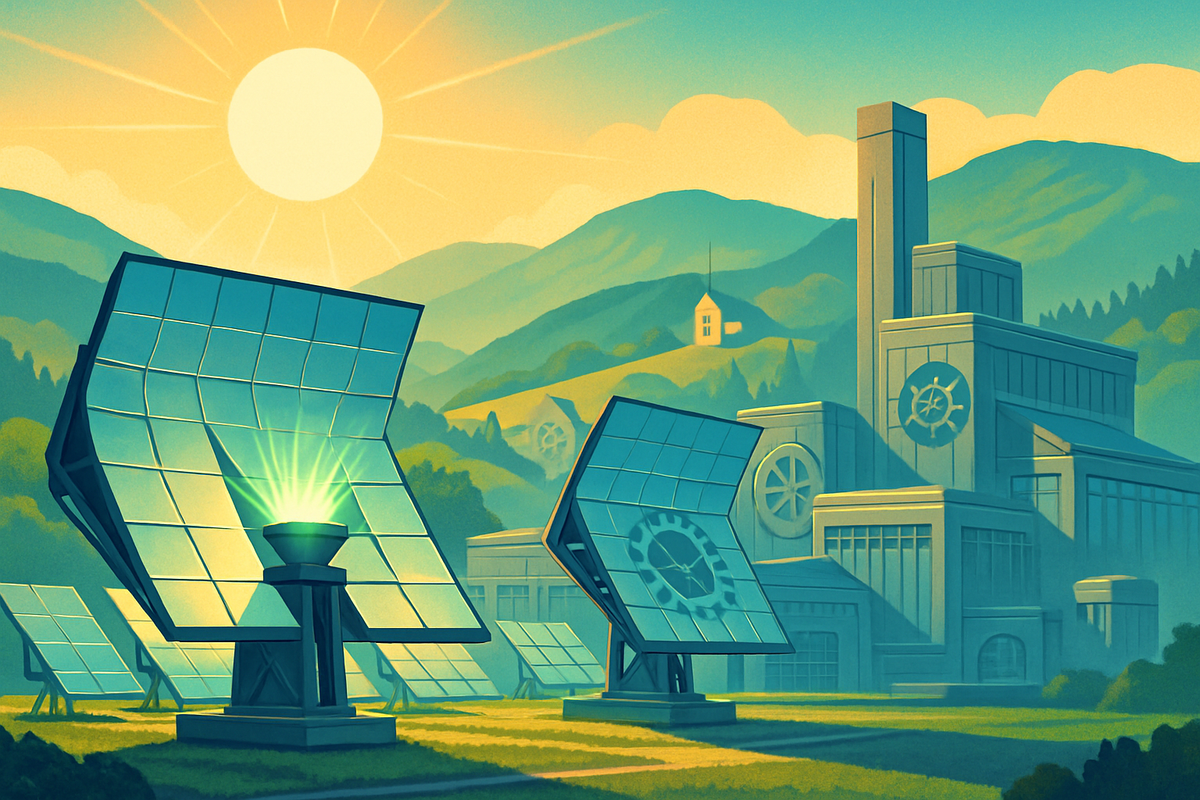Swiss Innovator Panatere Unveils Solar Furnaces, Turning Watchmaking Waste into Green Steel