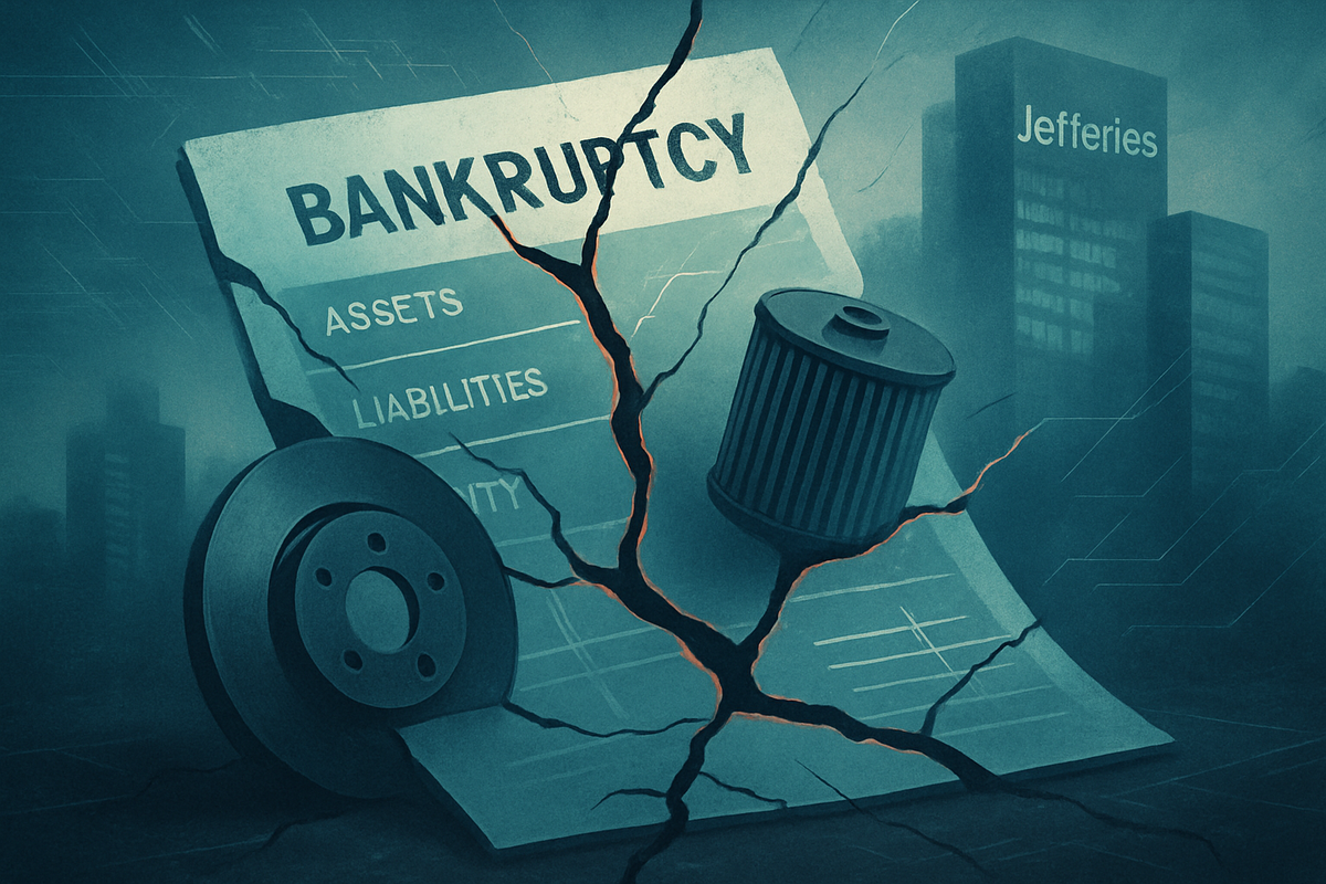Jefferies Rocked by $715 Million First Brands Bankruptcy Exposure, Igniting Market Jitters