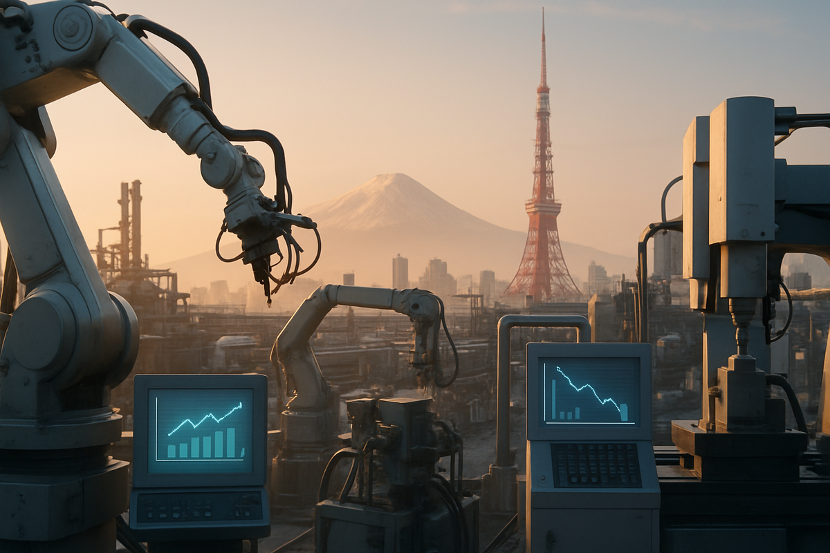 Japan's Machinery Orders Show Smaller Decline, Hinting at Economic Stabilization Amidst Persistent Softness
