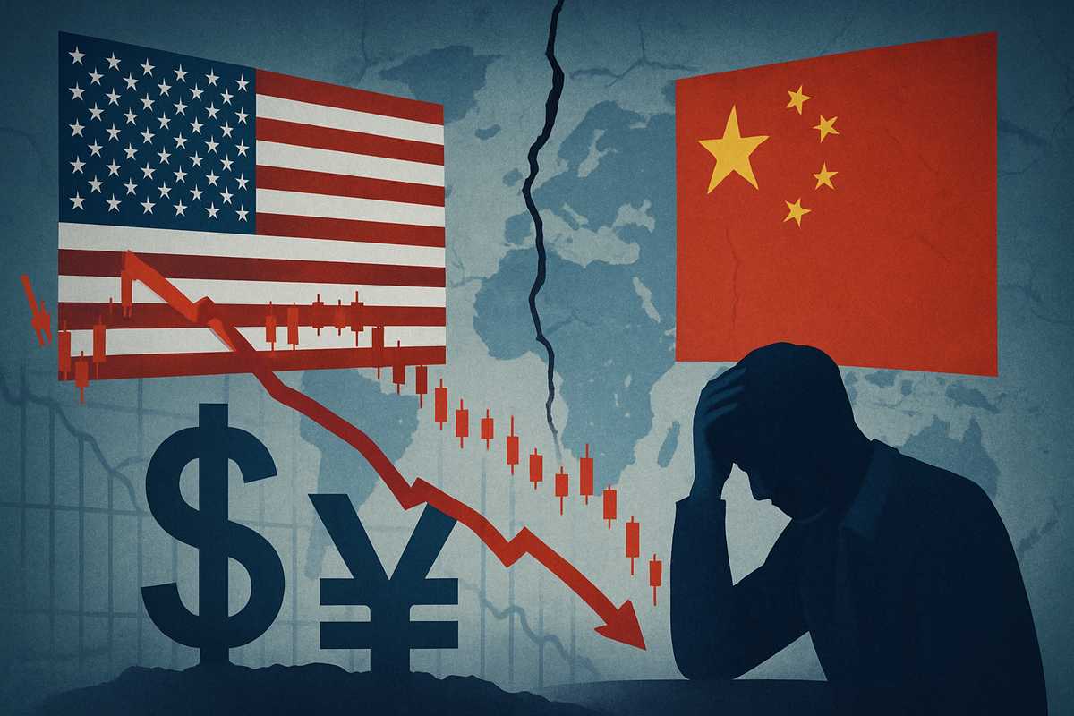 Global Markets Brace for Turmoil as China Vows Retaliation Against Trump's 100% Tariff Threat