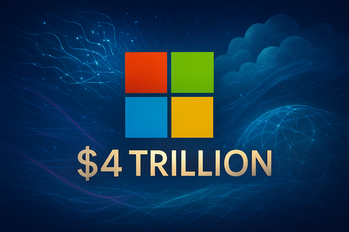 Microsoft Soars to $4 Trillion Market Cap, Reshaping the Tech Landscape