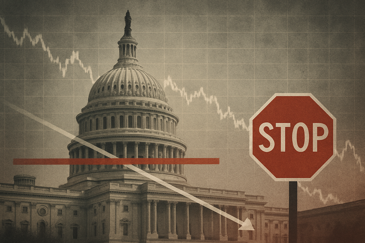 US Government Plunges into Shutdown: Markets Brace for Impact as Stalemate Continues