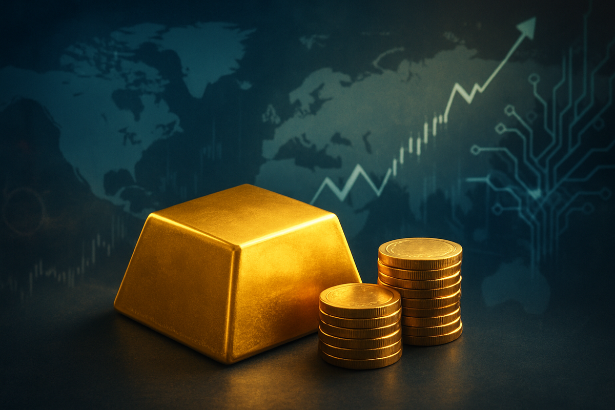 Gold Surges Past $4,000 Amidst Geopolitical Tensions and AI-Driven Stock Rally