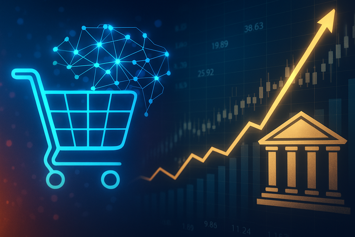 Mega-Cap Movers: Walmart Soars on AI Partnership, Wells Fargo Jumps on Strong Earnings and Regulatory Relief