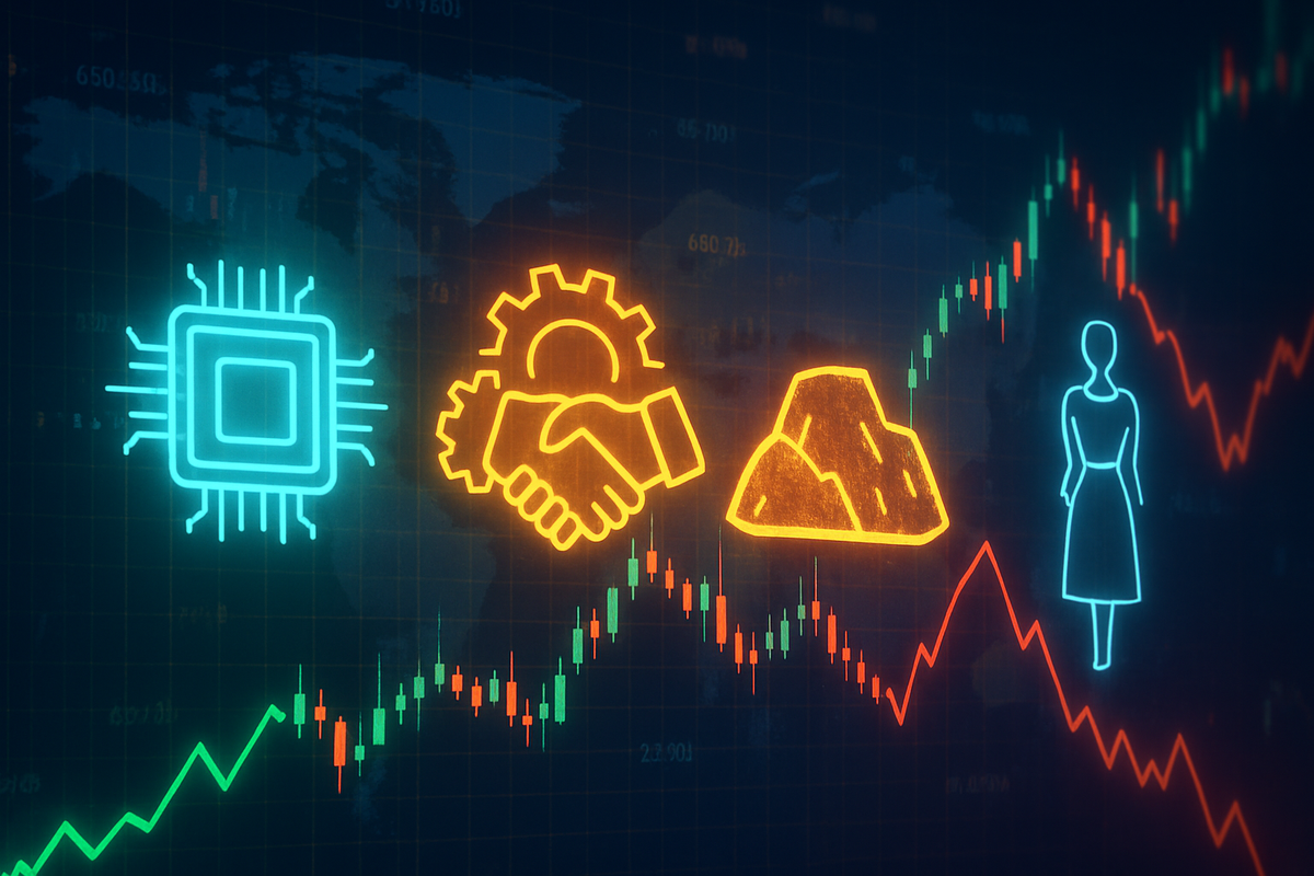 Midday Market Mania: Critical Metals, Comerica, AMD, and Abercrombie & Fitch See Wild Swings