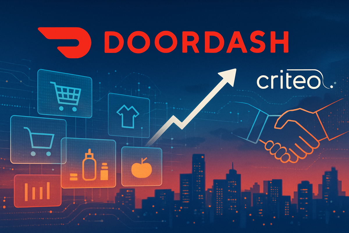 DoorDash Shares Soar 4.3% on Strategic Multi-Year Retail Media Partnership with Criteo