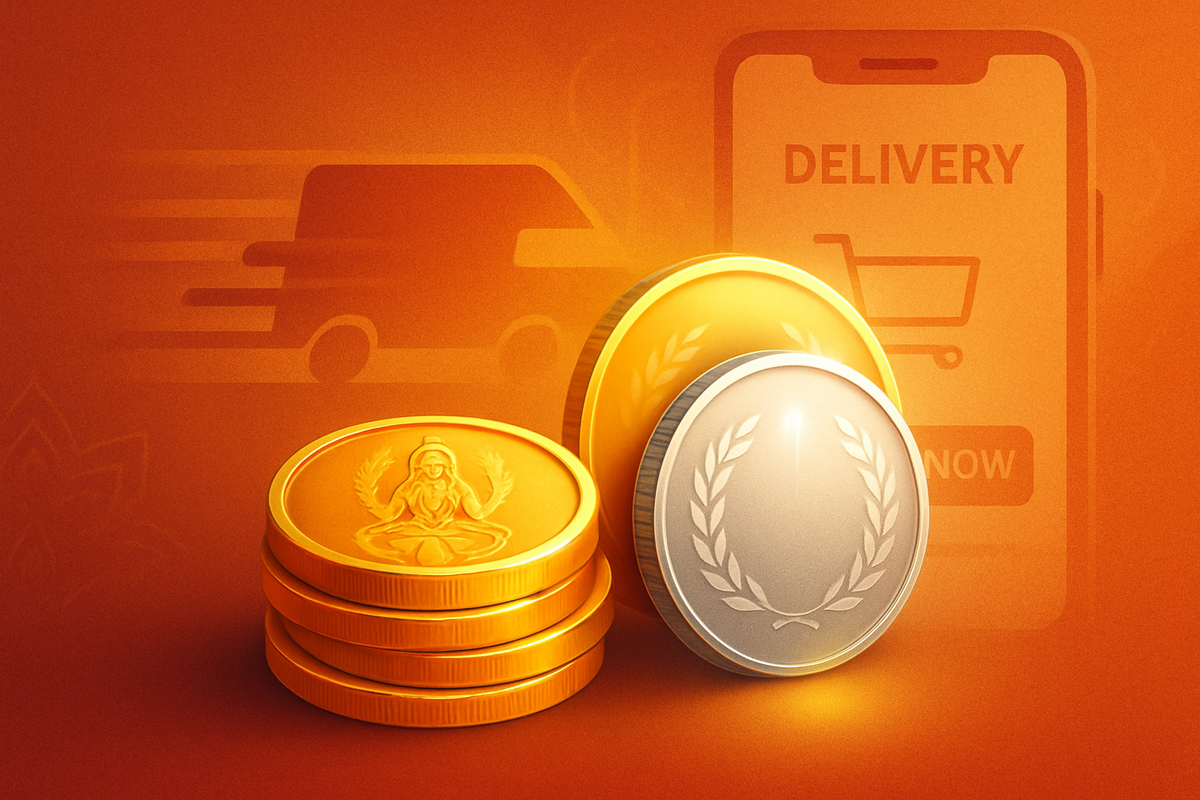 Dhanteras 2025: A Golden Rush for Silver as E-commerce Delivers Prosperity to Your Doorstep