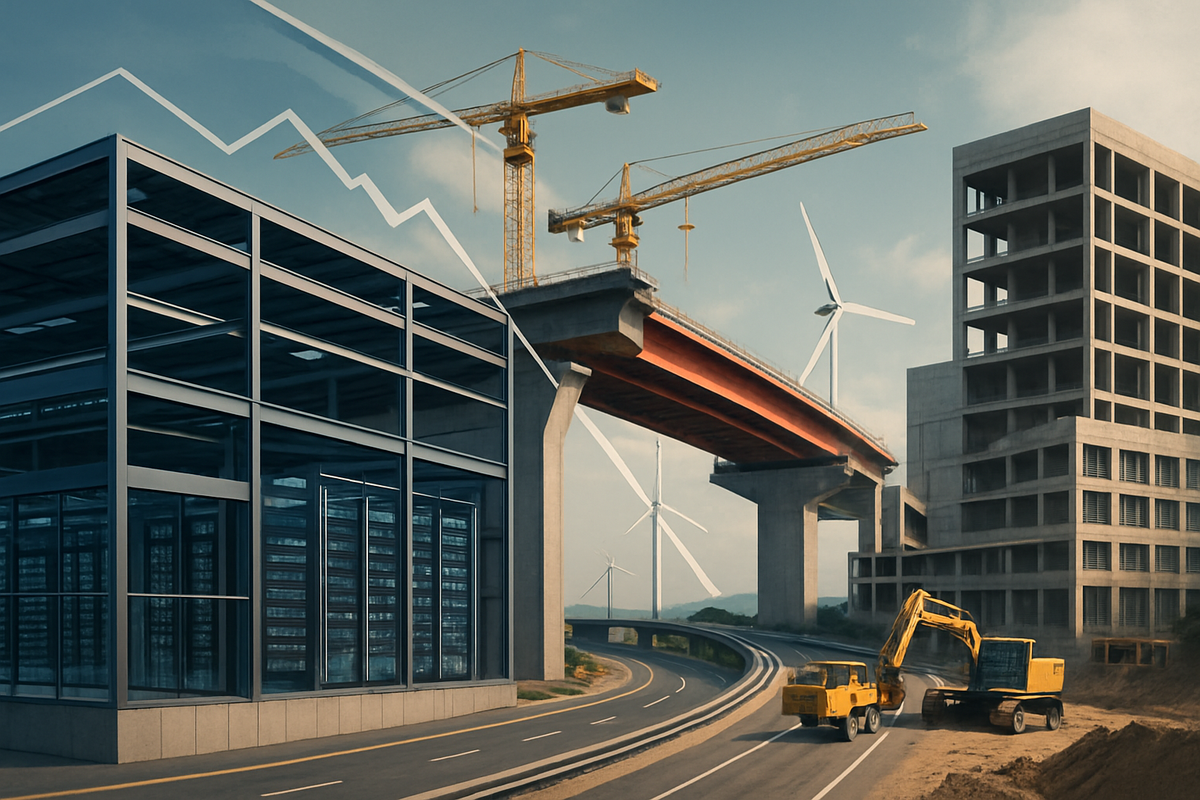 Construction Backlog Holds Steady at 8.5 Months, Driven by Data Centers and Infrastructure Amidst Commercial Slowdown