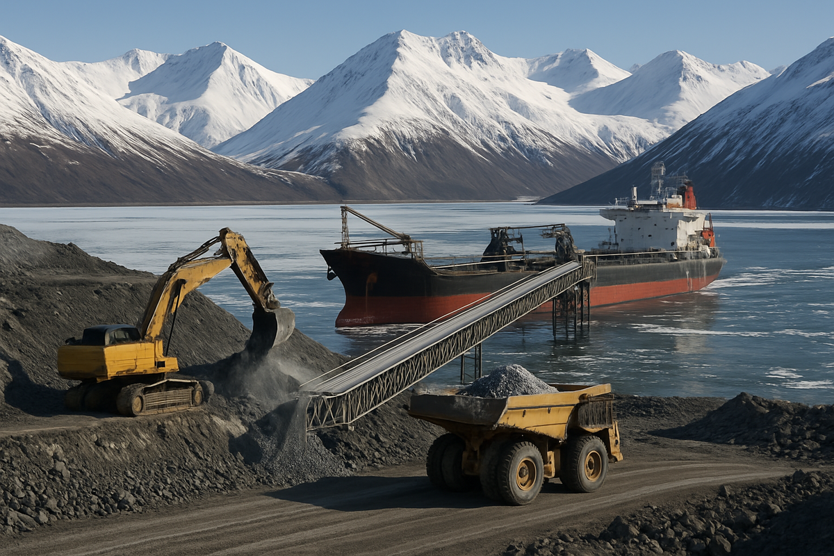 Arctic Giant Exceeds Expectations: Red Dog Mine's Zinc Shipments Soar Past 2025 Projections