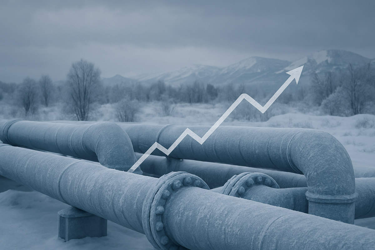Natural Gas Futures Ignite on Cold Weather Forecasts, Signaling Volatile Winter Ahead