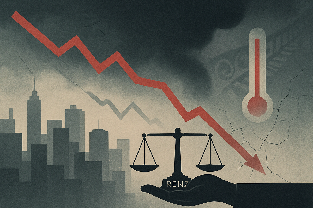 New Zealand's Business Confidence Plummets in Q3 Amidst Stubborn Inflation, RBNZ Poised for Further Easing