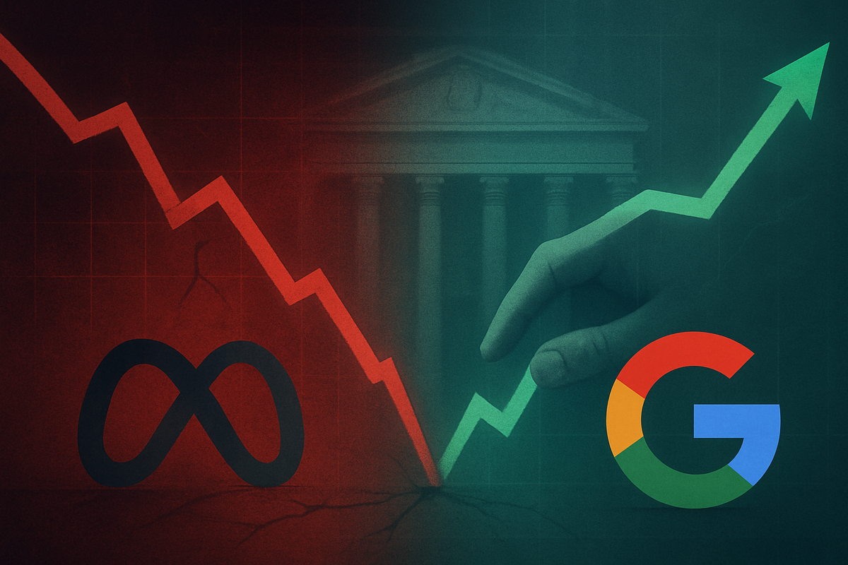 Tech Titans Diverge as Wall Street Navigates Earnings and Fed's Cautious Stance