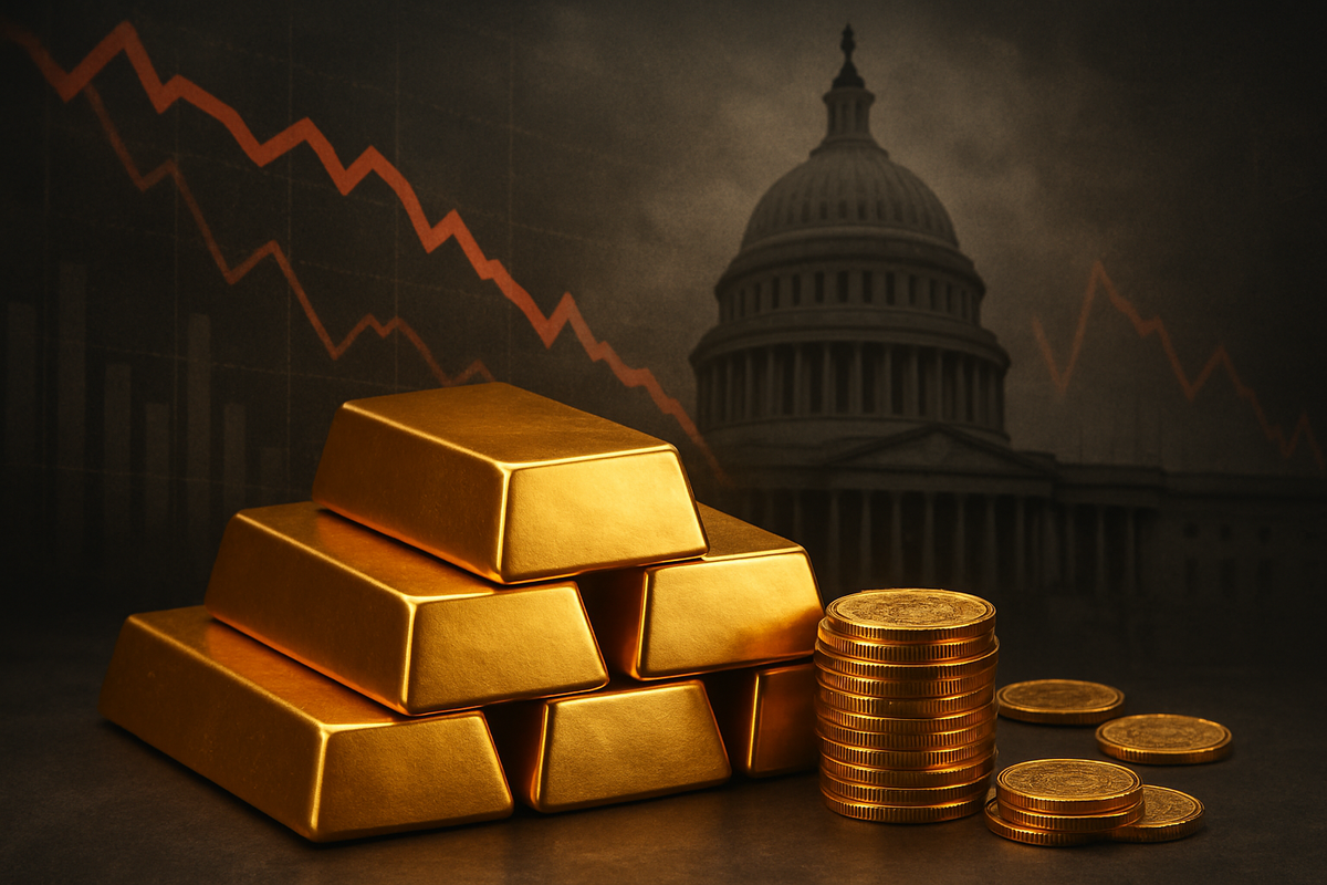 Gold Shines Bright: Seven-Week Rally Fueled by Government Shutdown and Economic Instability Fears