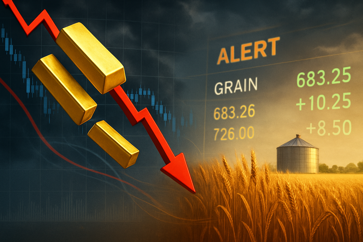 Gold's Precipitous Plunge Puts Grain Traders on High Alert: A Deep Dive into Inter-Market Dynamics