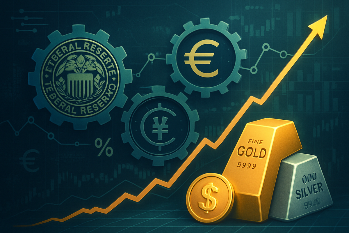 Monetary Easing Fuels Gold and Silver Rally: Fed's Pivot Sends Precious Metals Soaring Amid Global Uncertainty