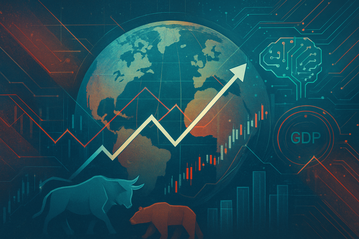 Global Economy Navigates Choppy Waters as Stock Markets Ride Tech Wave and Rate Cut Hopes