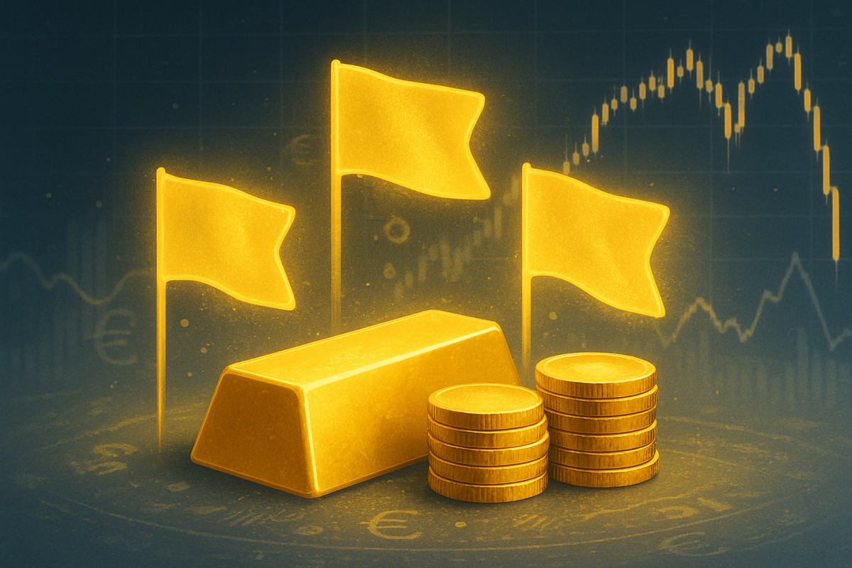 Gold Market Flashes "Yellow Flags" After Record Surge: What the Correction Might Be Telling Us