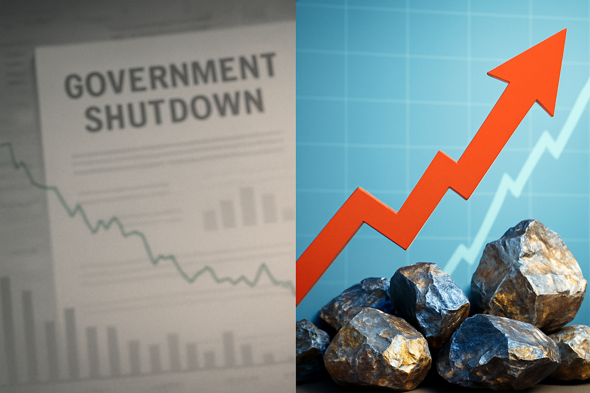 Markets Navigate Uncertainty: Futures Waver Amidst Government Shutdown and Key Earnings, While MP Materials Soars on Strategic Wins