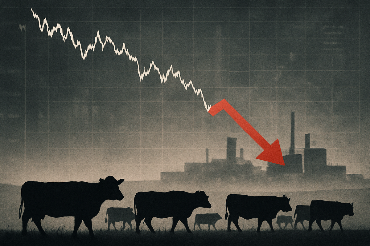 Tyson Foods Plunges to 52-Week Low Amid Beef Woes and Shifting Market Dynamics