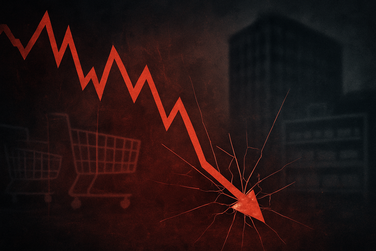 Future Group Stocks in a Freefall: Extreme Volatility Signals Deepening Crisis
