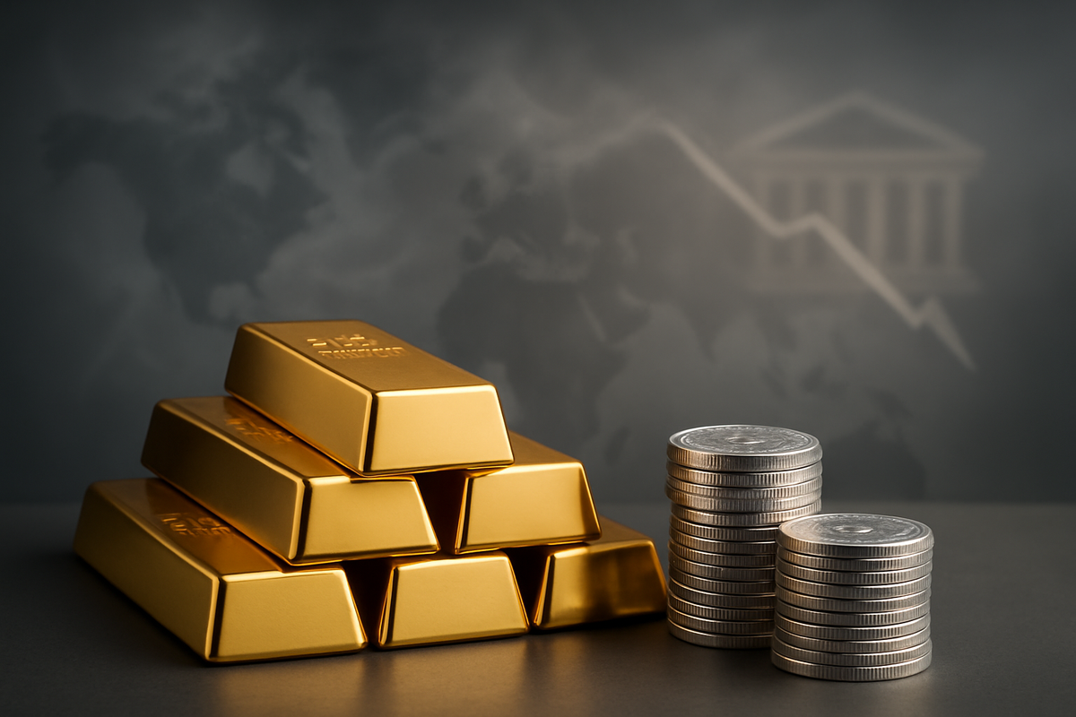 Gold and Silver Soar to Unprecedented Highs Amidst Global Turmoil and Fed's Dovish Turn