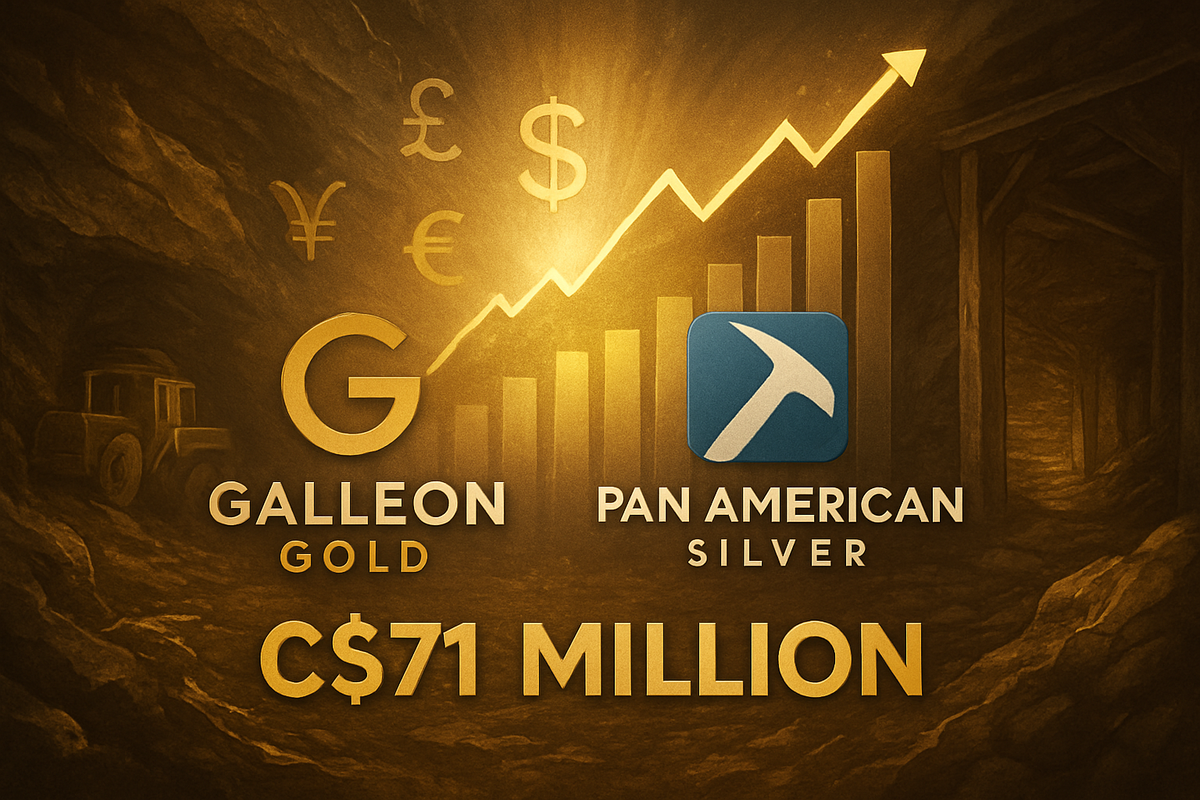Galleon Gold Secures C$71 Million in Strategic Financing, Fueling West Cache Project Development