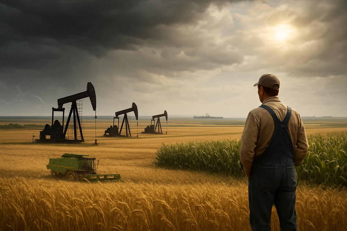 North Dakota's Rural Economy Navigates a 'Perfect Storm' of Volatility, Export Woes, and a Farmland Paradox