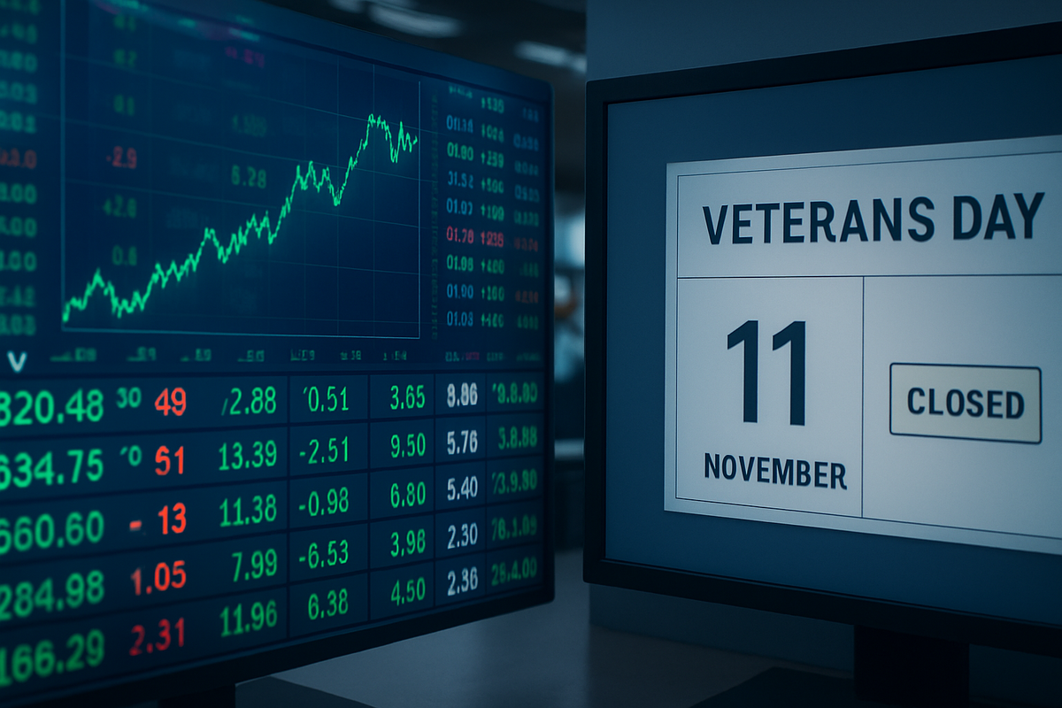 Veterans Day 2025: Stock Markets Remain Open While Bond Markets Observe Holiday