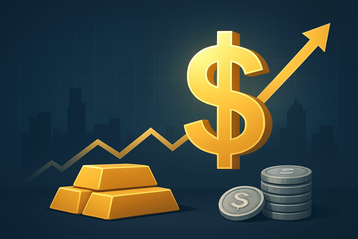 Dollar Dominance Dents Precious Metals: USDX Rally Puts Gold and Silver Under Pressure