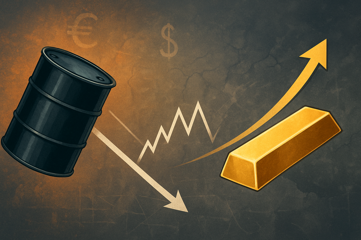 The Golden Paradox: Oil's Descent and Gold's Ascent Amidst Inflationary Crosscurrents in November 2025