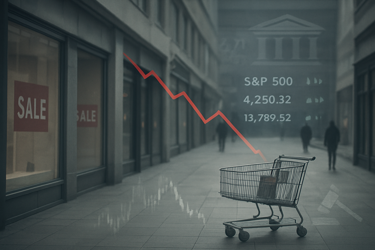Retail Sales Disappointment Casts Shadow, Moderating S&P 500 and Nasdaq Gains Amidst Rate Cut Hopes