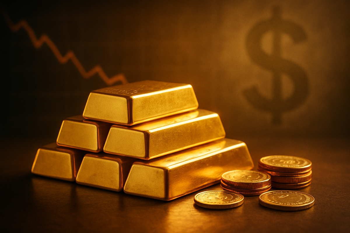 Gold Shines Bright: Rate Cut Bets and Weaker Dollar Fuel Historic Rally