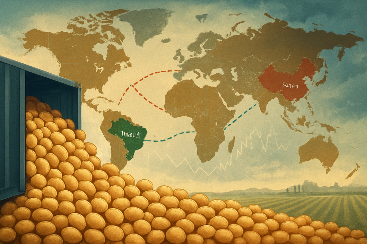 Global Agricultural Markets Brace for Geopolitical Storm as Soybean Trade Shifts Power