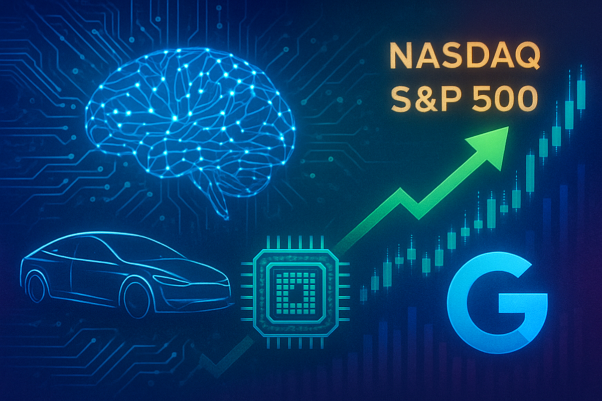 Big Tech Fuels Nasdaq and S&P 500 Rally Amidst AI Euphoria, Raising Market Concentration Concerns
