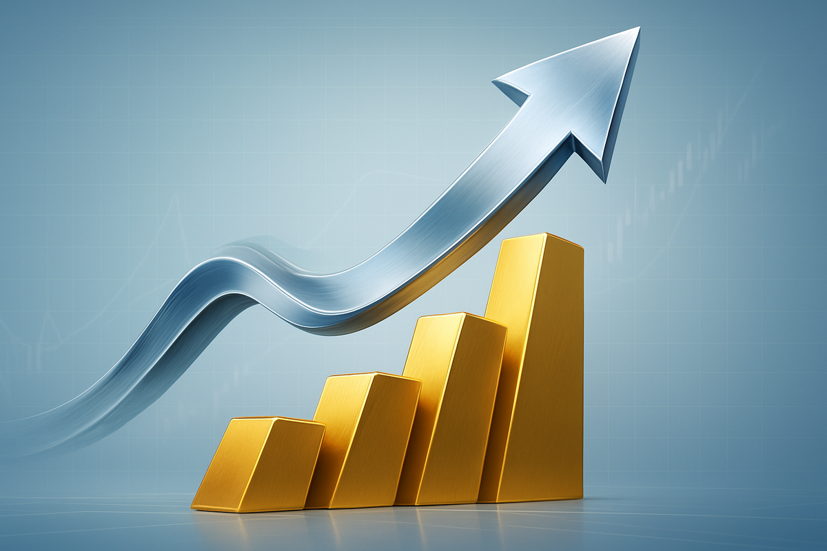 Silver Shines Brighter: SLV Soars as Silver Continues to Outperform Gold.