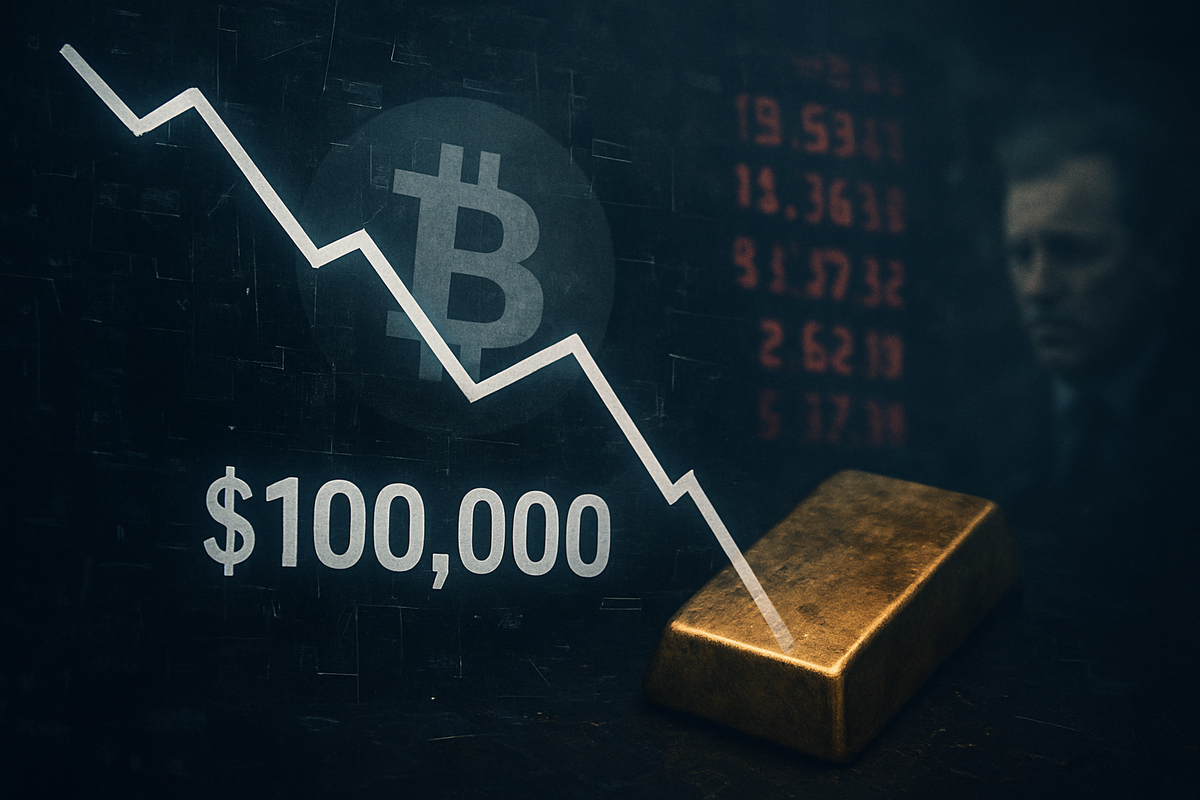Global Markets Reel as Bitcoin Plummets Below $100,000 Amidst Broad Risk-Off Wave