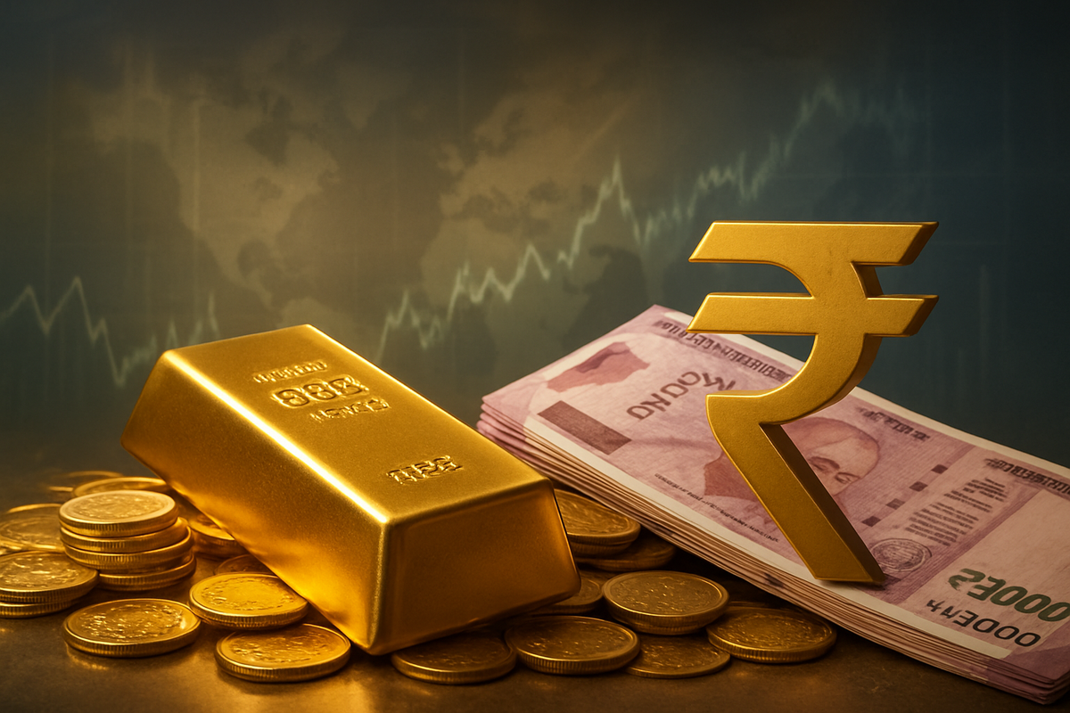 Rupee Rebound and Global Cues Weigh on Gold, Sparking Market Volatility