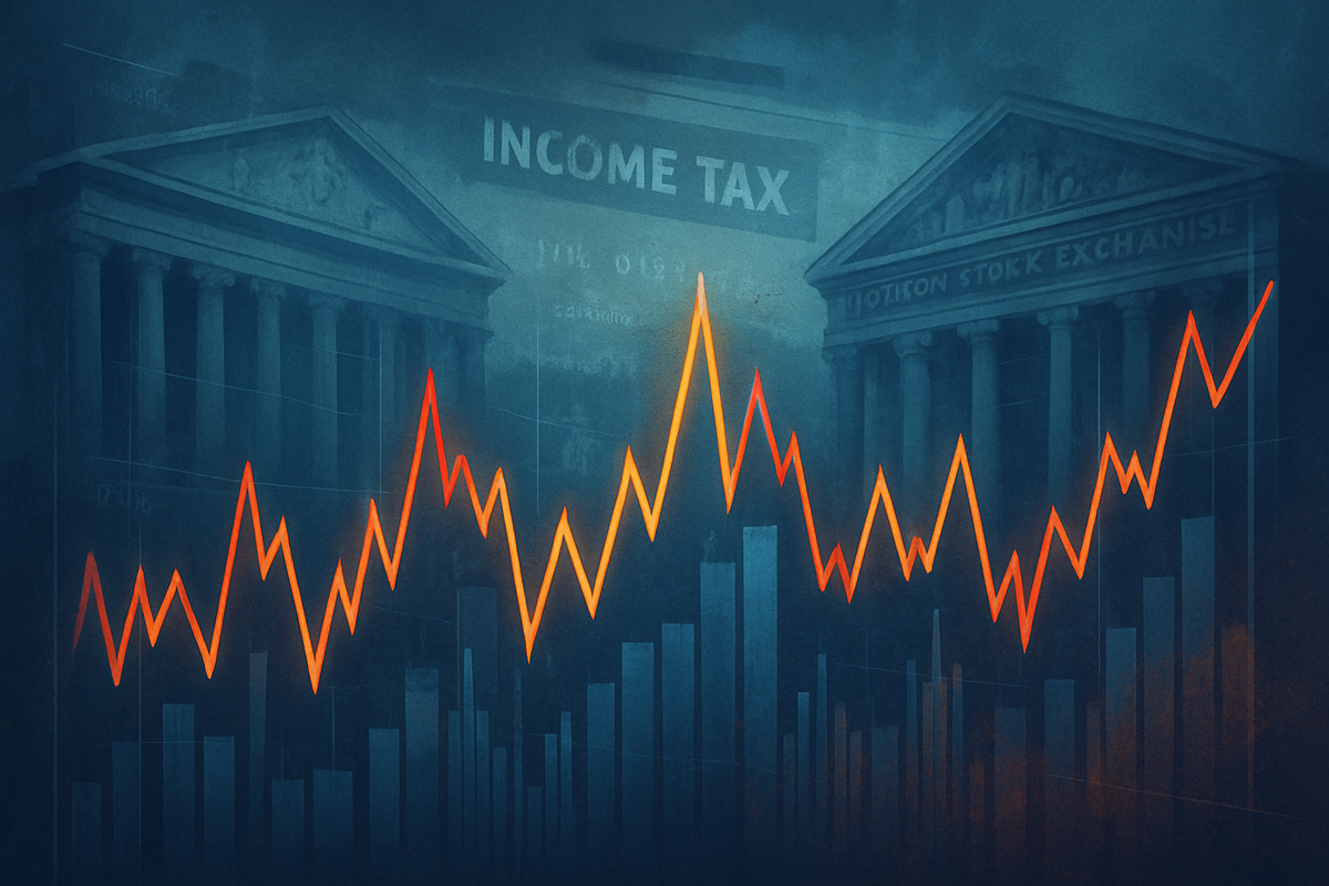UK Markets Swing Wildly Amidst Income Tax U-Turn Ahead of Autumn Budget