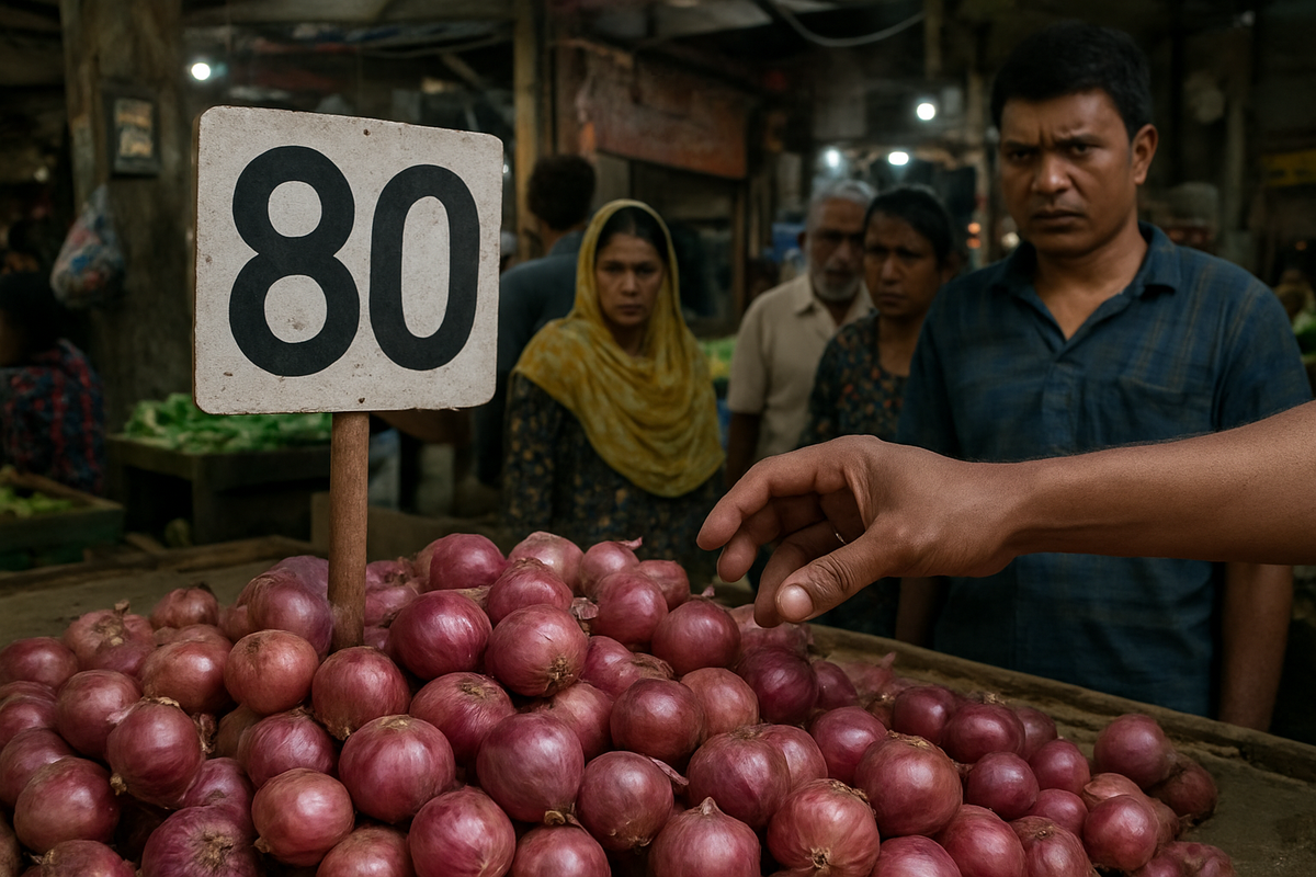 Onion Prices Soar in Dhaka: Capital's Kitchens Feel the Pinch Amid Supply Crunch