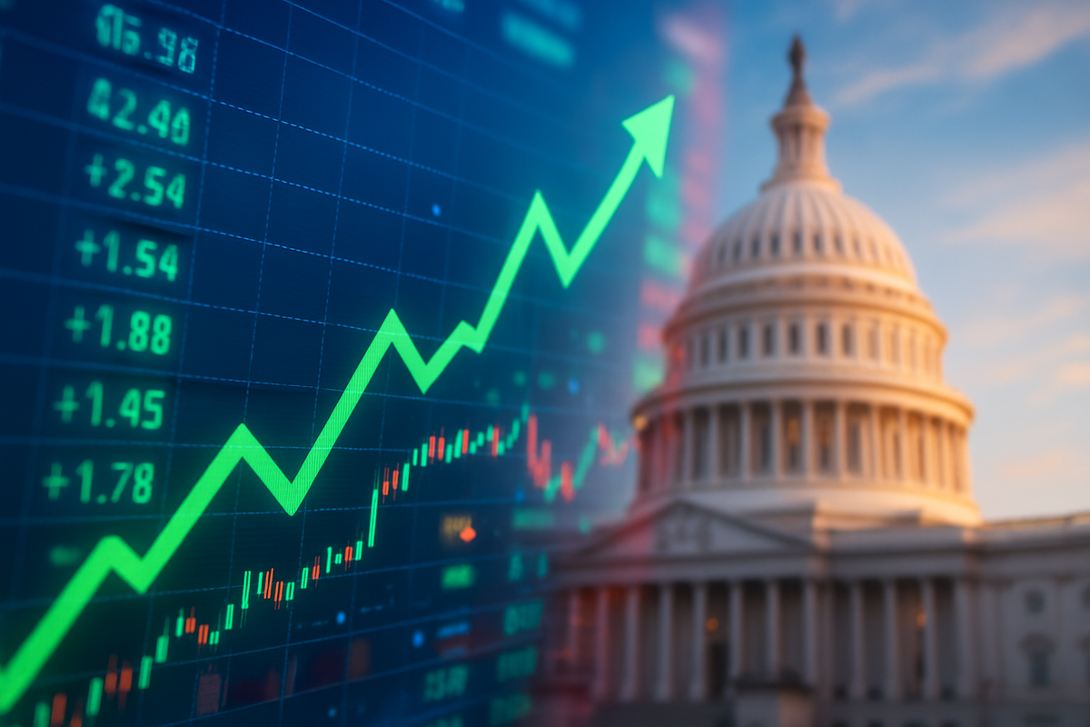 Markets Soar as Senate Advances Bill to End Historic Government Shutdown