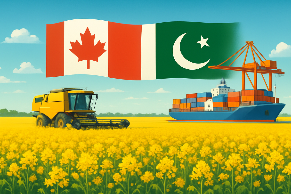 Pakistan Opens Doors to Canadian Canola: A Multi-Million Dollar Opportunity for Farmers