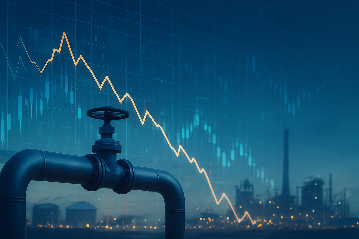 Natural Gas Market Jolted: NYMEX Futures Plunge 4.5% Amidst Warming Outlook and Abundant Supply