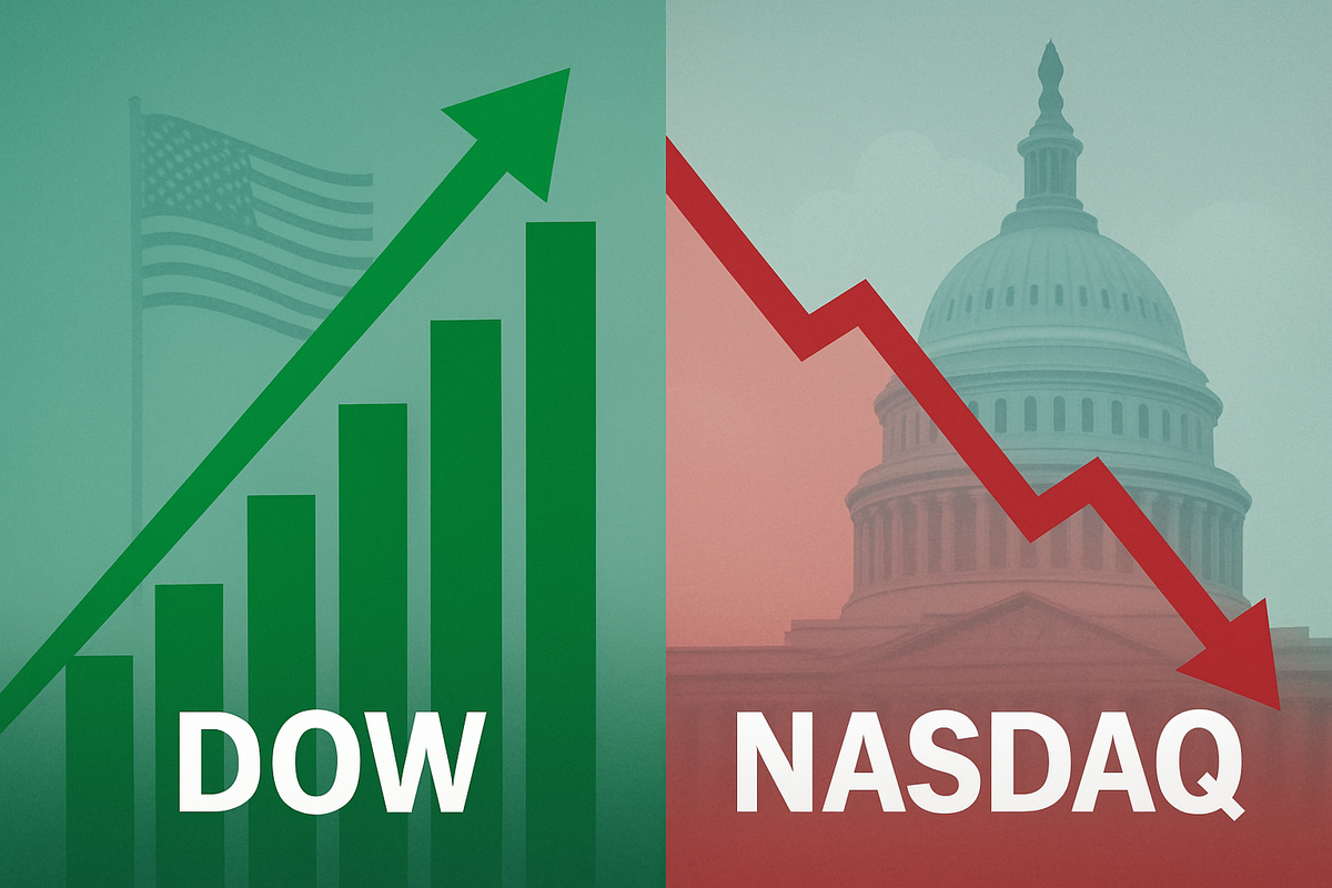 Market Cheers Government Reopening as Dow Soars to New Highs, Nasdaq Shows Caution