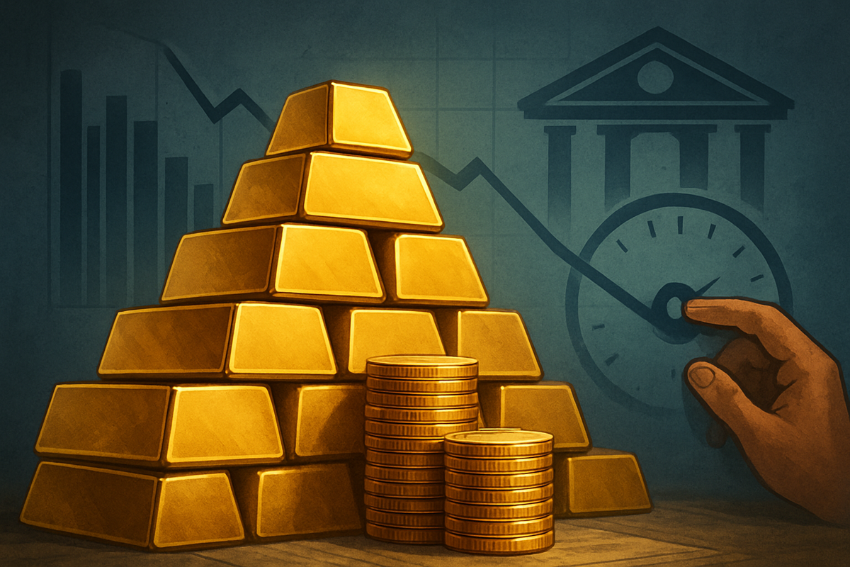 Gold Climbs as Fed Rate Cut Bets Intensify Following Economic Data