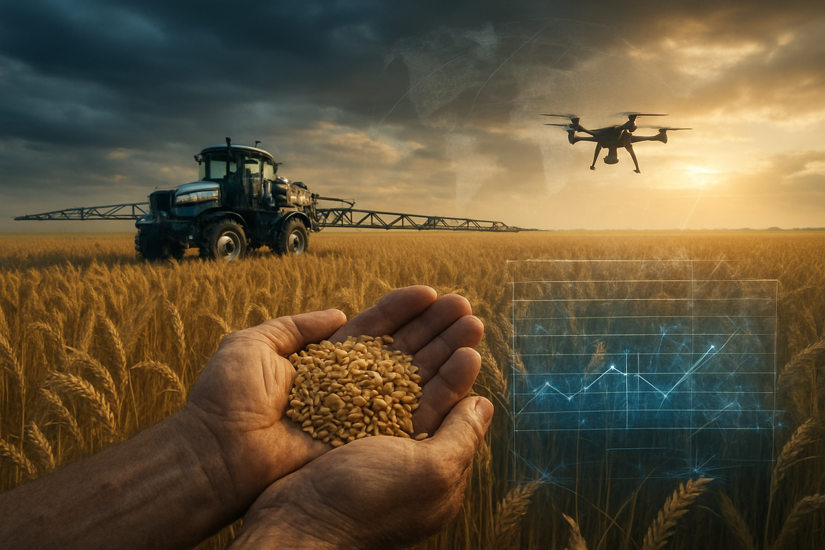 Navigating the Storm: Economist Insights for Wheat Farmers on Cost-Cutting and Risk Management