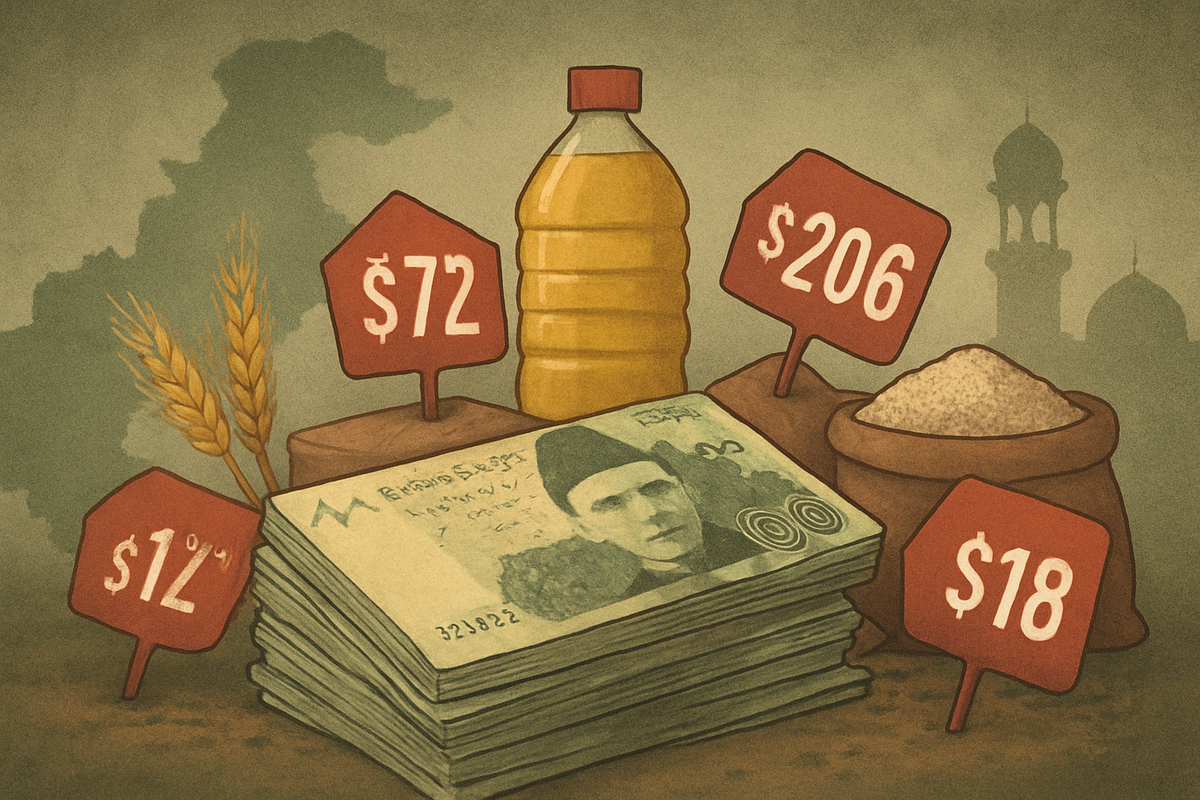 Pakistan Grapples with Rising Inflation as Commodity Prices Bite